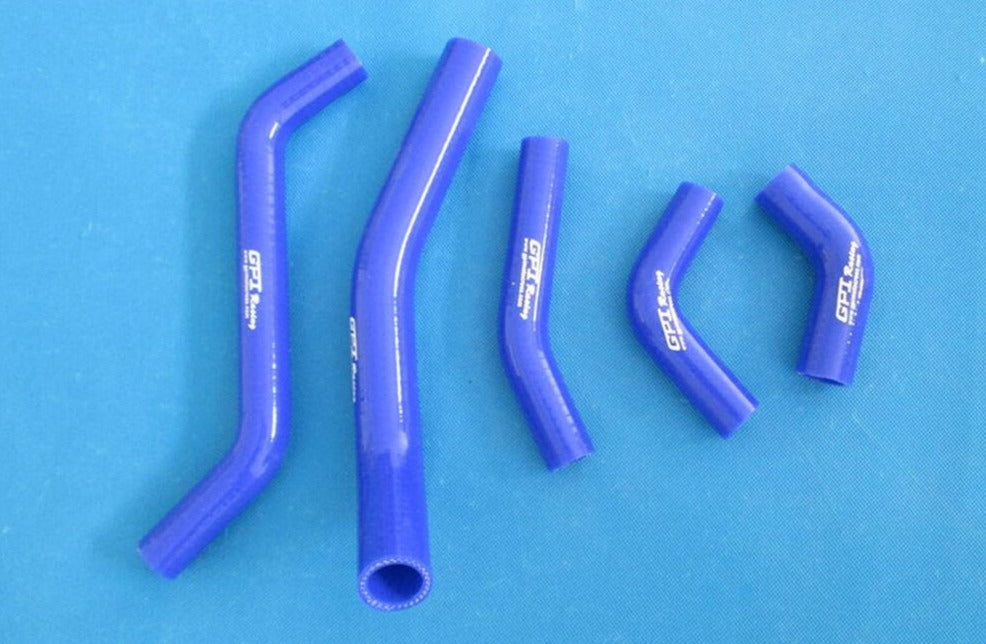 For KAWASAKI KXF450 KX450F 2006 2007 2008 06 07 silicone radiator hose BLUE - CHR Racing