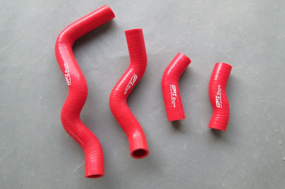FOR Kawasaki KLX250 KLX 250 93-10 94 95 96 97 98 99 silicone radiator hose RED - CHR Racing
