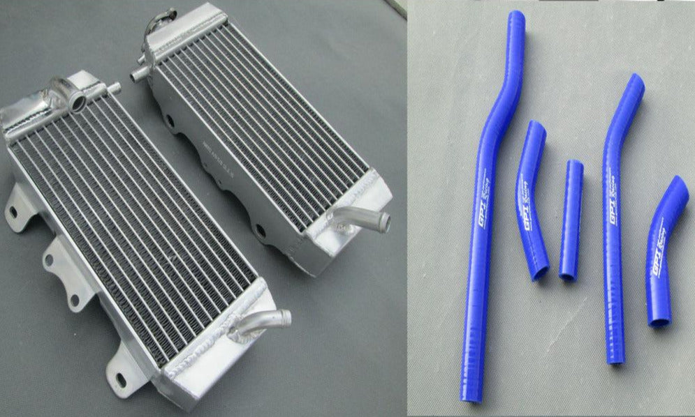 Aluminum Radiator AND HOSE for Yamaha YZF250 YZ250F YZF 250 YZ 250F 06 2006 - CHR Racing