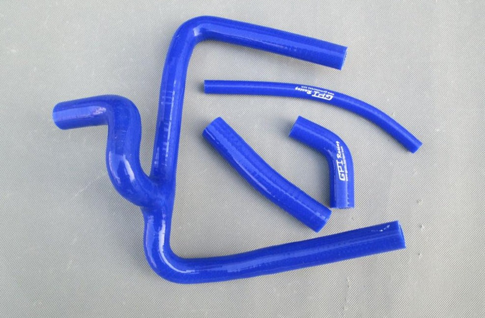 FOR Honda CR250 CR250R silicone radiator hose 2002-2008 03 2004 2005 2006 GREEN - CHR Racing