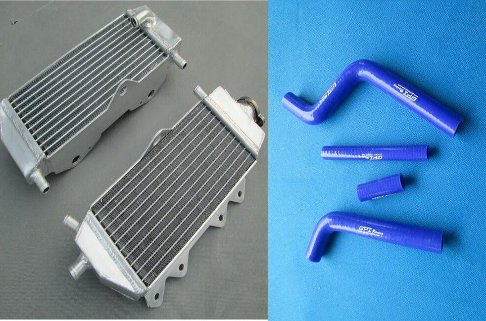 FOR Yamaha YZ125 YZ 125 2005-2013 06 07 08 09 11 12 Aluminum Radiator and HOSE - CHR Racing