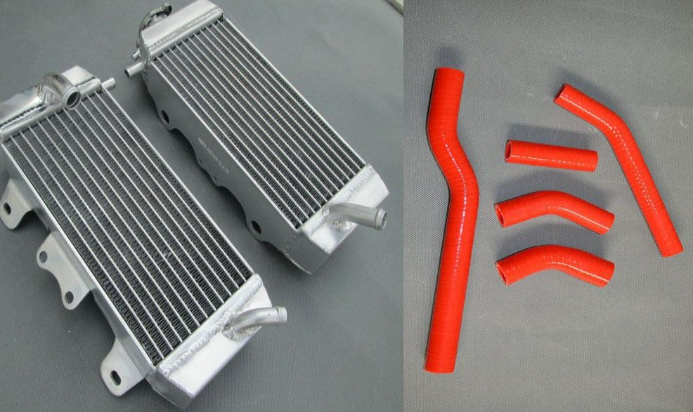 NEW Aluminum Radiator+RED HOSE for Yamaha YZF250 YZ250F YZF 250 YZ 250F 06 2006 - CHR Racing