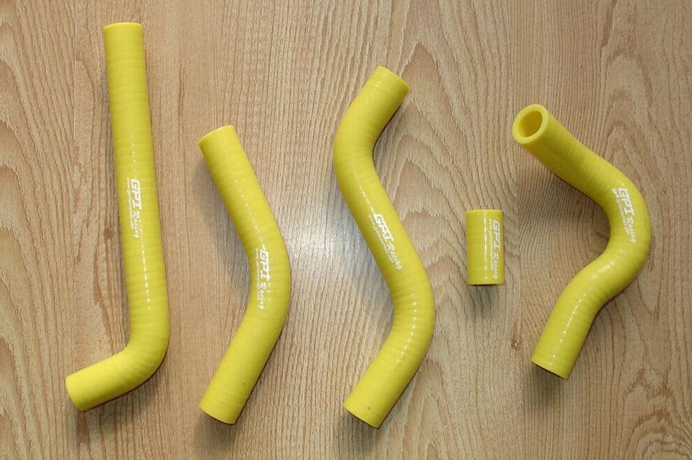 NEW silicone radiator hose for SUZUKI RMZ450 RMZ 450 2006 06 YELLOW - CHR Racing