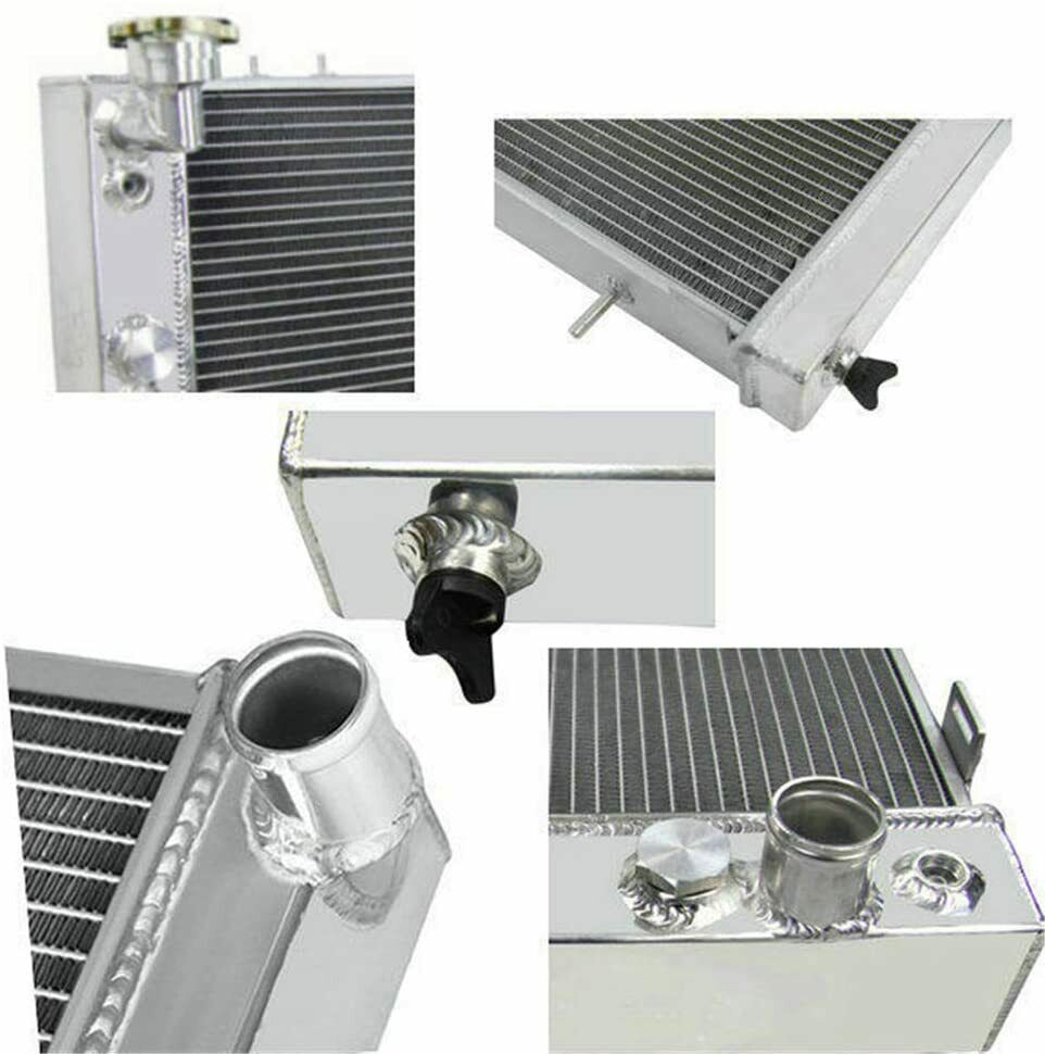 3Row Aluminum Radiator for 1991-2001 Jeep Wagoneer/Cherokee XJ 2.5/4.0L & Comanche Pickup Truck 4.0L AT/MT 92 93 94 95 00