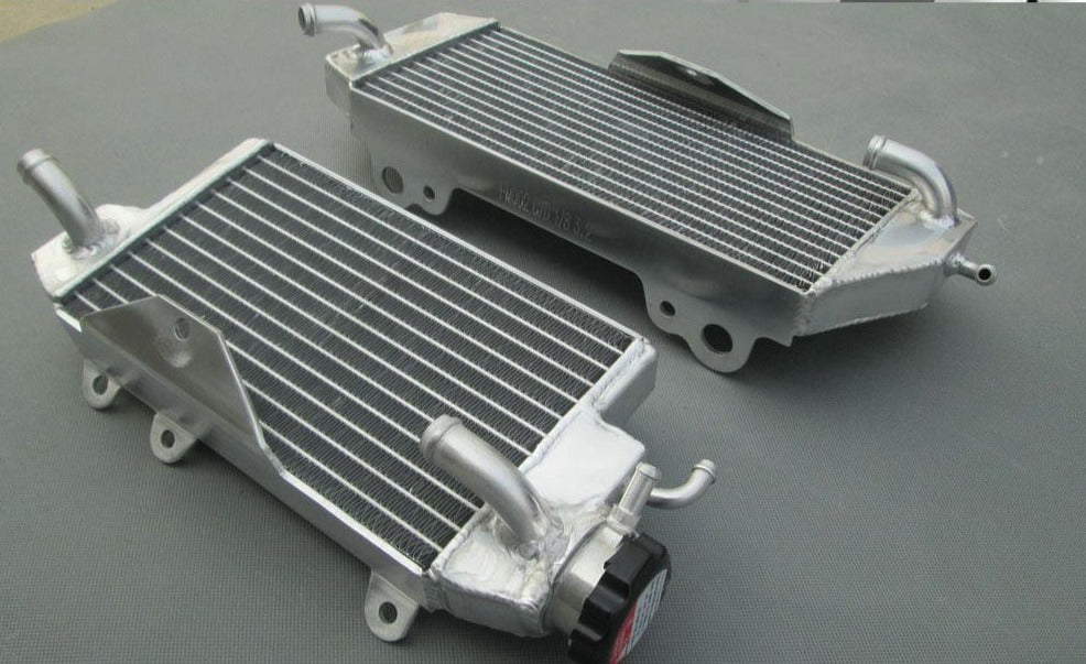 Aluminum Radiator and hose for KAWASAKI KXF450 KX450F 2012 2013 2014 2015 14 15 - CHR Racing