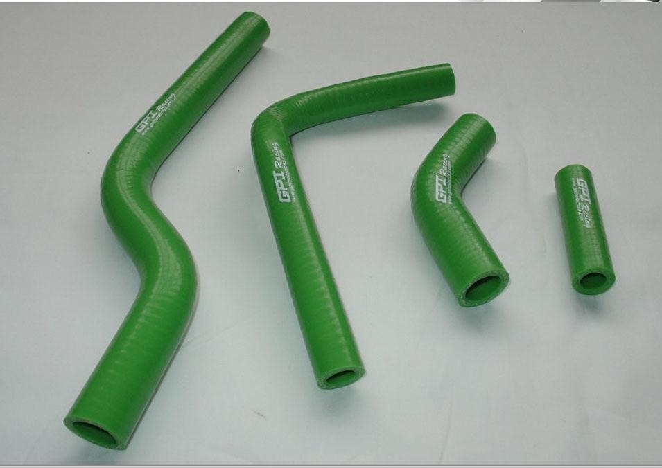 FOR Kawasaki KXF250 KX250F Suzuki RMZ250 RMZ 250 silicone radiator hose 2004 - CHR Racing