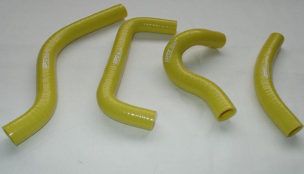 NEW silicone radiator hose FOR Suzuki RMZ450 RMZ 450 RM-Z 450 2005 05 YELLOW - CHR Racing