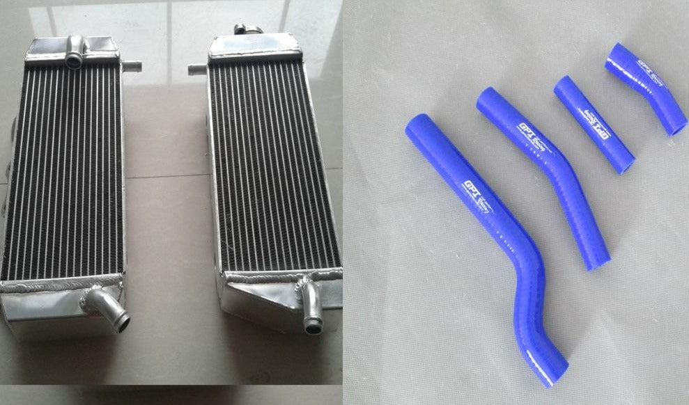 FOR YAMAHA YZ450F YZ 450 F YZF450 YZF 450 2006 06 ALUMINUM RADIATOR + HOSE - CHR Racing