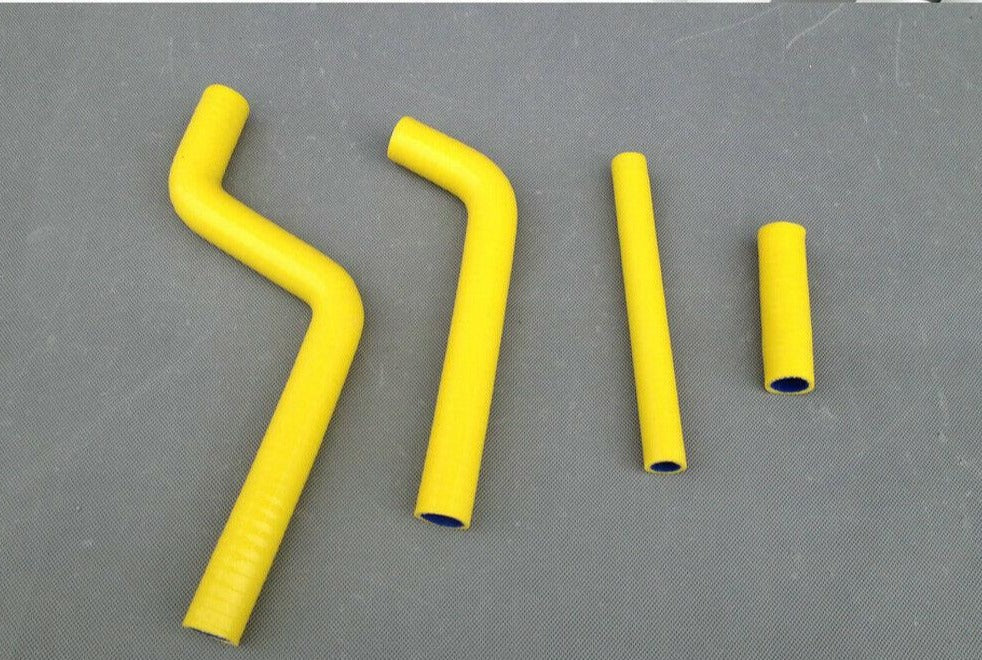 Silicone Radiator Hose for YAMAHA 03-08 YZ125 YZ 125 2003 2004 06 07 08 BLACK