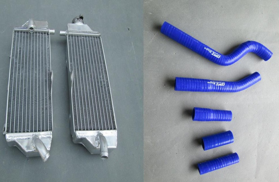 FOR Yamaha YZF250 YZ250F YZ 250 F 10 11 2010 2011 2012 2013 radiator and hose - CHR Racing
