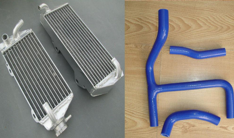 L&R aluminum radiator and hose for Suzuki RMZ 250 RMZ250 2010 2011 10 11 12 - CHR Racing