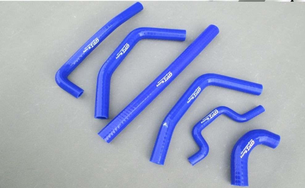 for KAWASAKI KXF250 KX 250 F KXF 250 2013 2014 13 14 silicone radiator hose BLUE - CHR Racing