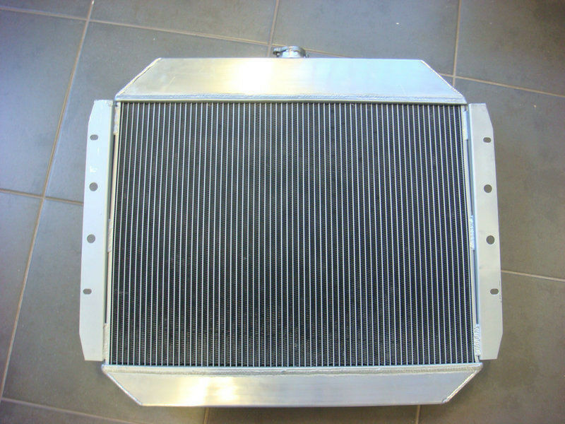 3ROW Aluminum Radiator for FORD F100 F150 F250 F350 V8 67-81 Bronco F-250 + FANS - CHR Racing