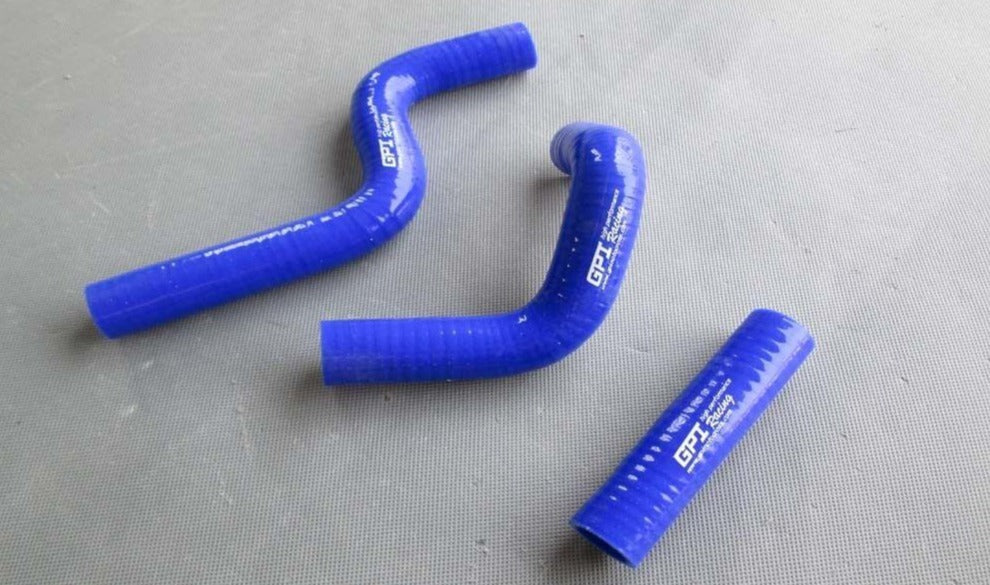 KAWASAKI KX80 1998-2000/KX85 2001-/KX100 SILICONE RADIATOR/COOLANT HOSE RED - CHR Racing