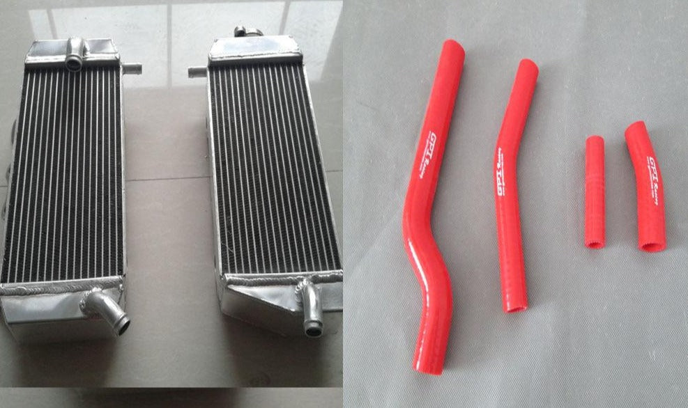 FOR YAMAHA YZ450F YZ 450 F YZF450 YZF 450 2006 06 ALUMINUM RADIATOR + HOSE - CHR Racing