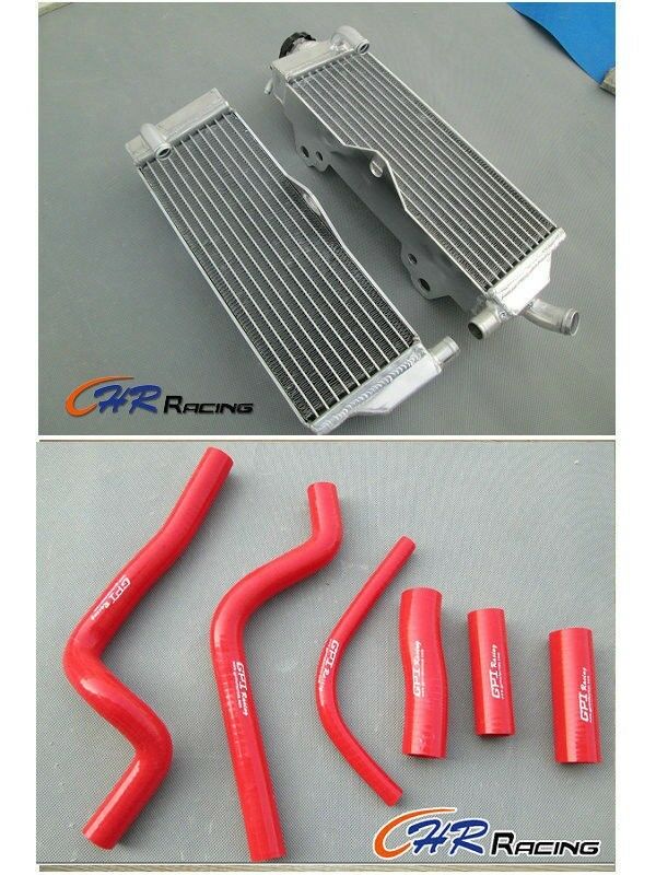 Aluminum Radiator and hose for HONDA CR500 CR500R 1991-2001 1992 1993 1994 - CHR Racing