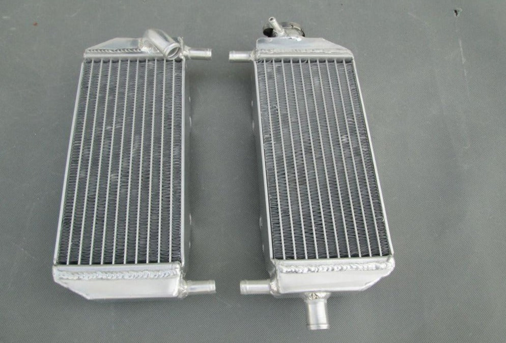 aluminum radiator and hose for Suzuki RM250 RM 250 2001-2008 2002 2003 2004 - CHR Racing