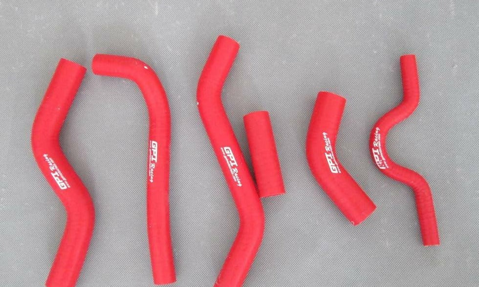 FOR Kawasaki KXF250 KXF 250 KX250F KX 250 F silicone radiator hose 2006 RED - CHR Racing