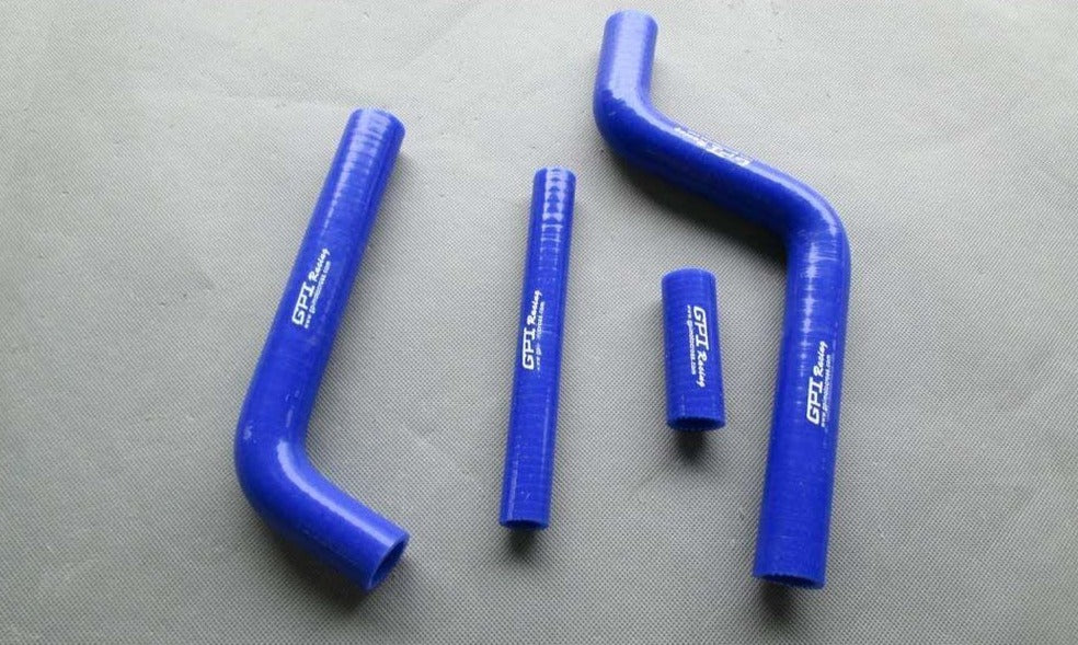 Silicone Radiator Hose for YAMAHA 03-08 YZ125 YZ 125 2003 2004 06 07 08 BLACK