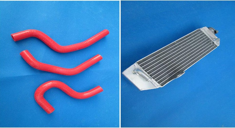 Aluminum radiator + HOSE FOR HONDA CR85 CR 85 R 97-07 06 05 04 03 02 01 00 99 98 - CHR Racing