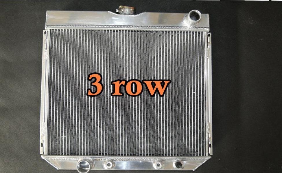 3Row Aluminum Radiator for 1969-1970 Ford Mustang 1970-1977 Maverrick 1968-1969 Torino 1966-1973 Mercury Comet 4.1L 5.0L l6 V8