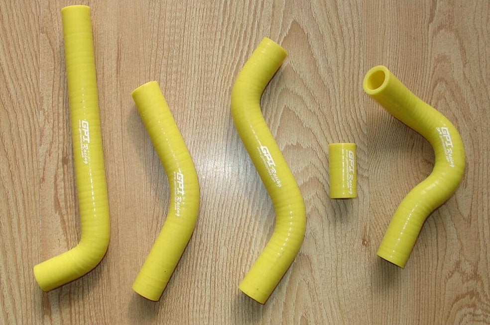 NEW silicone radiator hose for SUZUKI RMZ450 RMZ 450 2006 06 YELLOW - CHR Racing
