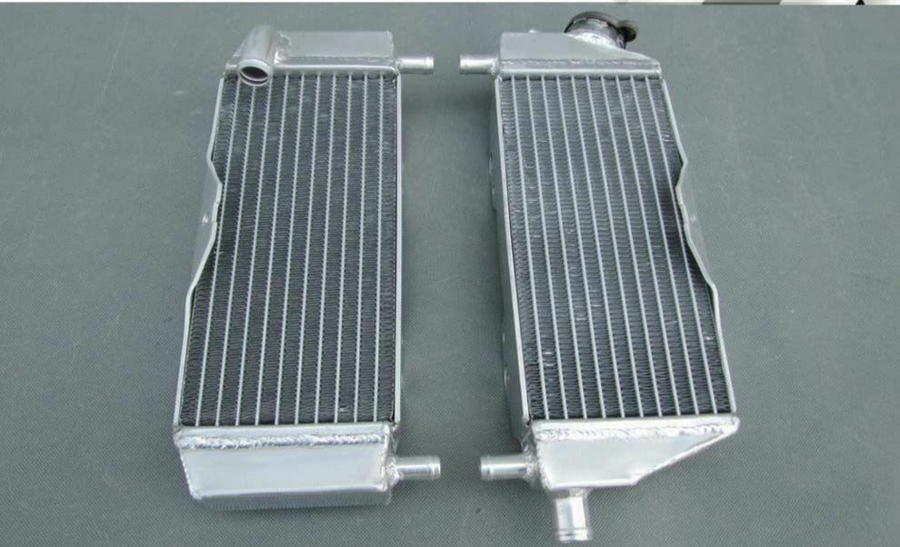 RL aluminum radiator for Kawasaki KX250 KX 250 2-stroke 2005 2006 2007 05 06 07 - CHR Racing
