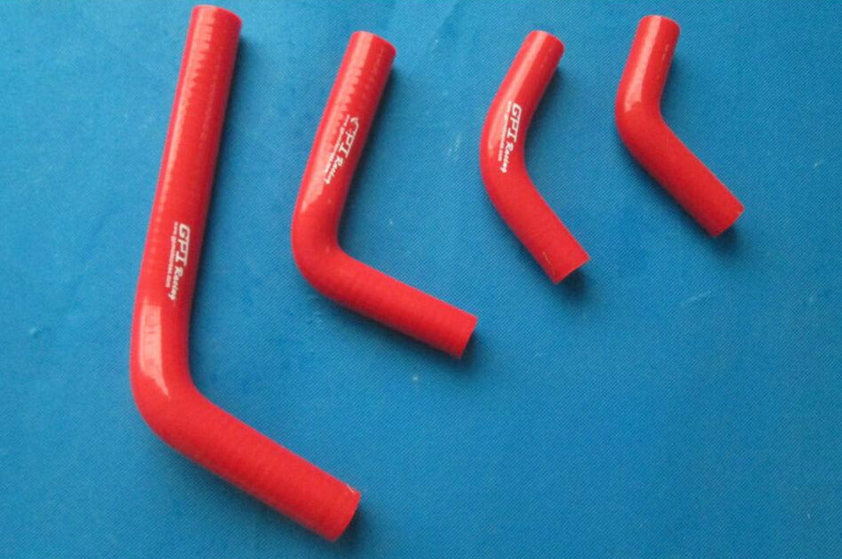 Honda CRF250 CRF250X CRF250R Silicone Radiator Hose 04-09 2004-2009 yellow - CHR Racing