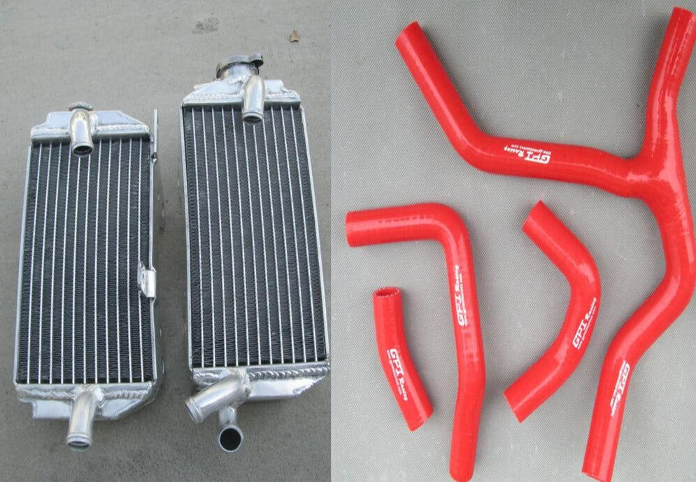 FOR NEW Honda CRF450R CRF450 CRF 450R 2013 13 2014 14 aluminum radiator AND HOSE - CHR Racing
