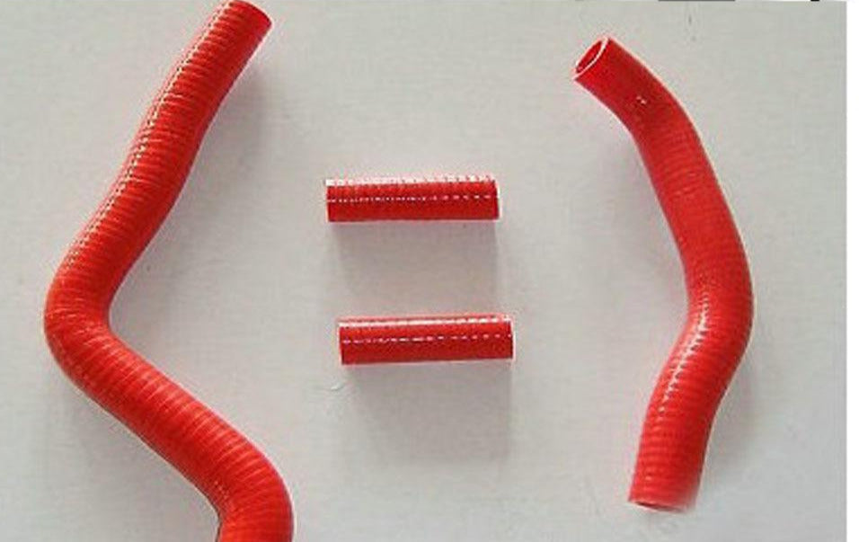 FOR KAWASAKI KX125 KX 125 05 06 07 2005 2006 2007 SILICONE RADIATOR HOSE GREEN - CHR Racing