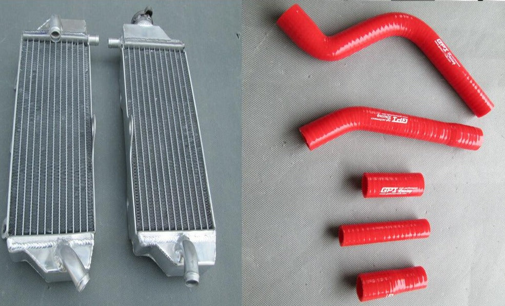 FOR Yamaha YZF250 YZ250F YZ 250 F 10 11 2010 2011 Aluminum radiator and hose - CHR Racing