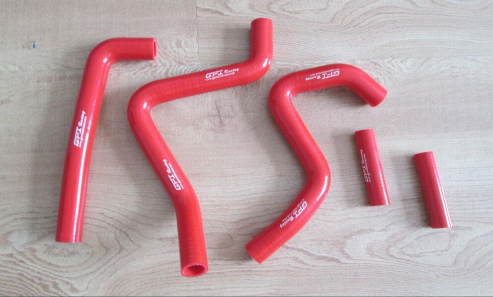 Silicone radiator hose for Kawasaki KX250 KX 250 1994-2002 2000 2001 green