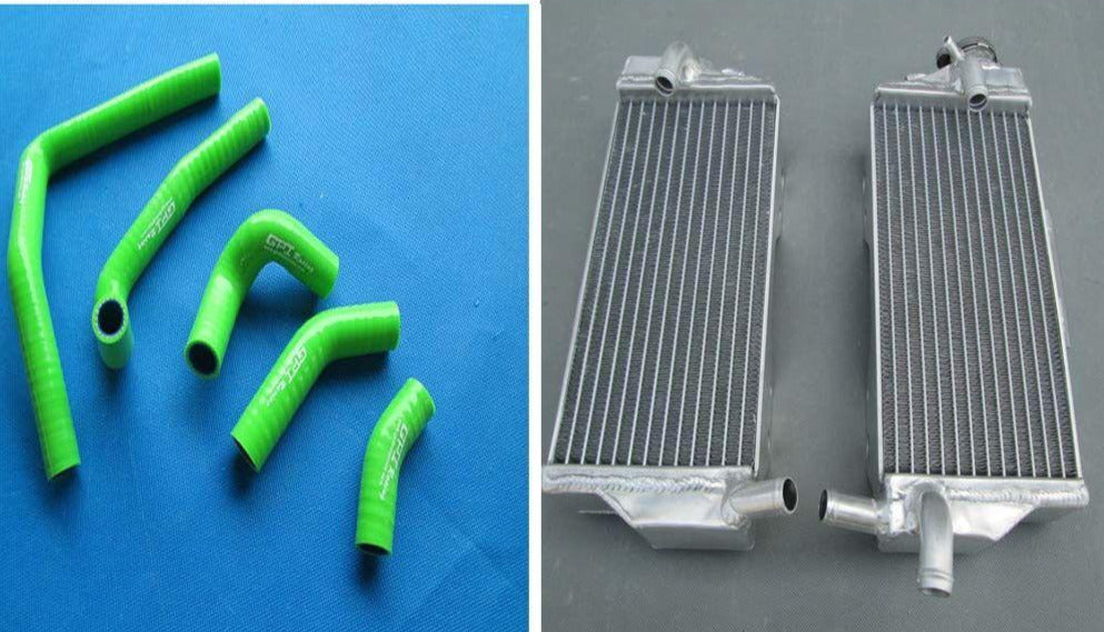Aluminum Radiator and hose for HONDA CR250 CR250R 05 06 07 2005 2006 2007 - CHR Racing