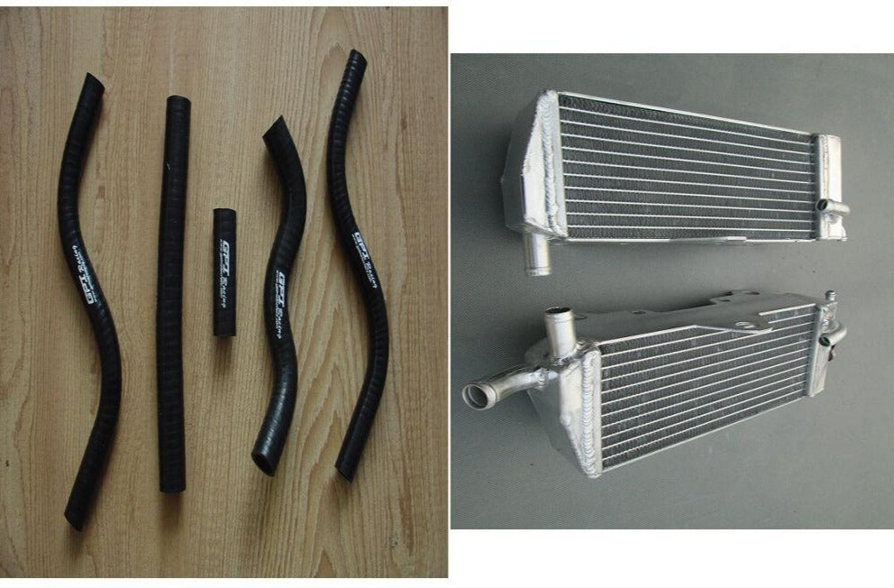 aluminum alloy radiator and hose for Honda CR 125 R CR125R 2-STROKE 1989 - CHR Racing