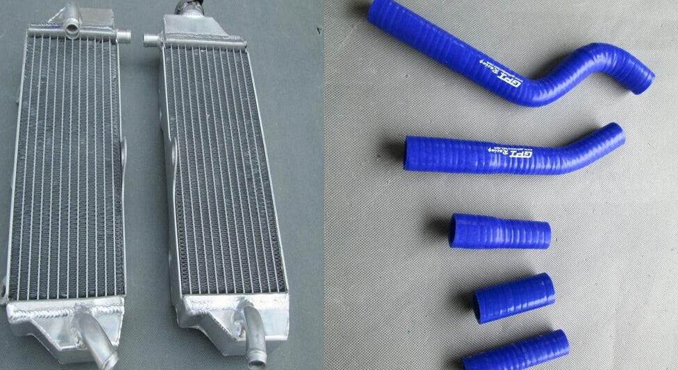 Aluminum radiator and hose FOR Yamaha YZF250 YZ250F YZ 250 F 2010 2011 2012 2013 - CHR Racing