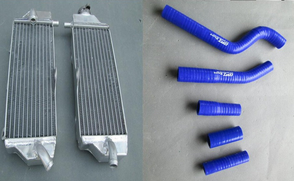 FOR Yamaha YZF250 YZ250F YZ 250 F 10 11 2010 2011 2012 2013 radiator and hose - CHR Racing