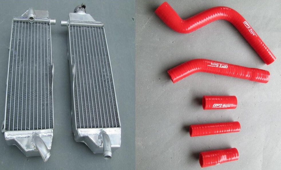 FOR Yamaha YZF250 YZ250F YZ 250 F 10 11 2010 2011 2012 2013 radiator and hose - CHR Racing