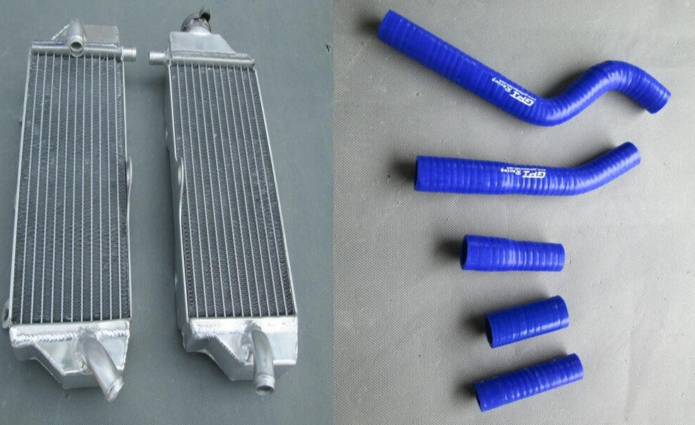 FOR Yamaha YZF250 YZ250F YZ 250 F 10 11 2010 2011 Aluminum radiator and hose - CHR Racing