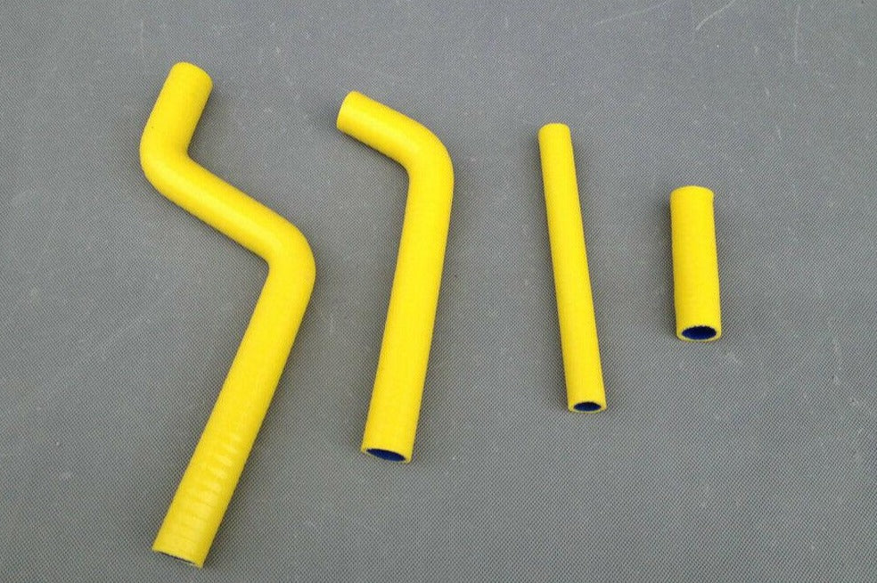 Silicone Radiator Hose for YAMAHA 03-08 YZ125 YZ 125 2003 2004 06 07 08 BLACK