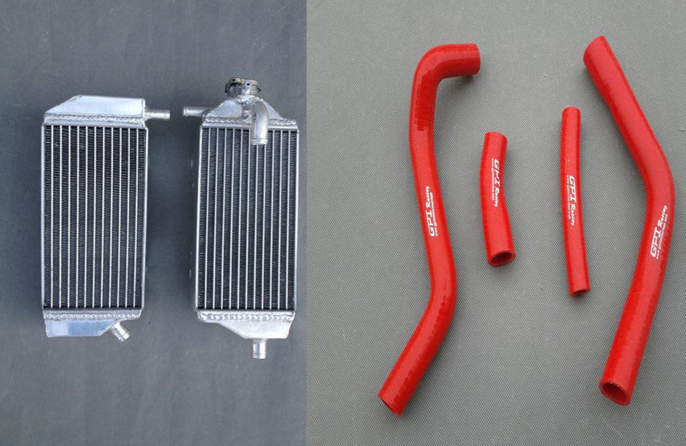 FOR ALUMINUM RADIATOR AND HOSE YAMAHA YZ250F YZF250 YZ 250 F 2014 2015 2016 - CHR Racing