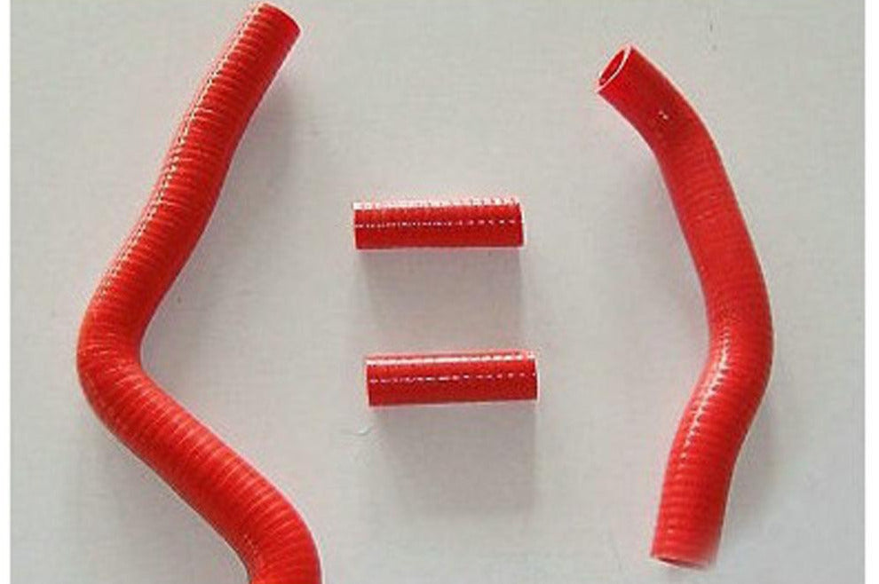 FOR KAWASAKI KX125 KX 125 05 06 07 2005 2006 2007 SILICONE RADIATOR HOSE GREEN - CHR Racing