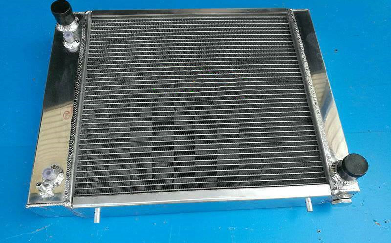 Aluminum Radiator & fan for 1989-1994 Land Rover Defender & Discovery 200 TDI 2.5 Turbo diesel 1989 1990 1991 1992 1993 1994
