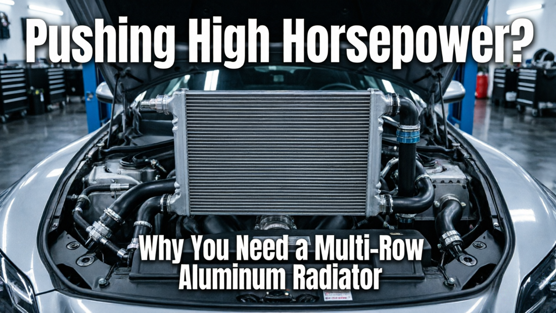 Pushing High Horsepower? Why You Need a Multi-Row Aluminum Radiator