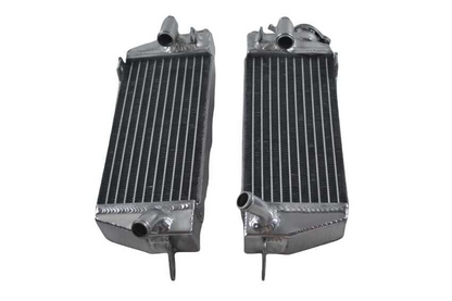 Left+Right Aluminum Radiator for 1985 1986 1987 1988 Husqvarna WRK125 WMX125
