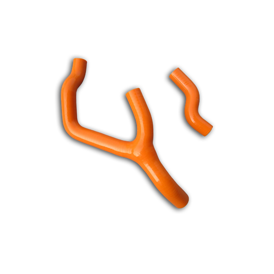 Orange Silicone Radiator Hose for 2011 2012 2013 2014 KTM 350 SXF/XC-F 4-stroke