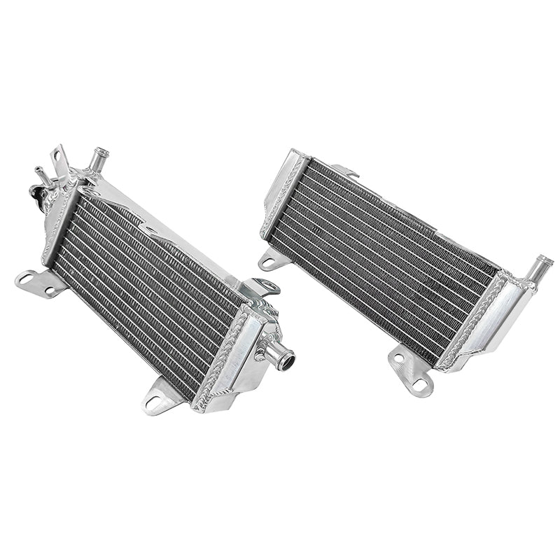 Left+Right Aluminum Radiator for 2018 2019 2020 2021 2022 Yamaha YZ250F YZ450F