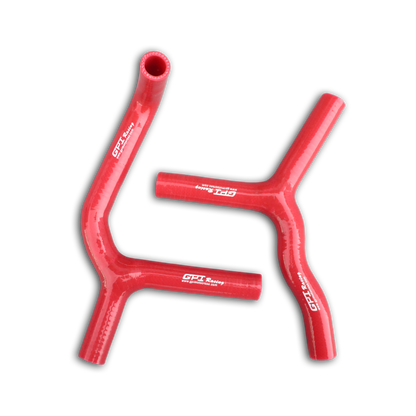 Red Silicone Radiator Y Hose for 2003-2012 KTM 85SX 105SX 85XC 105XC