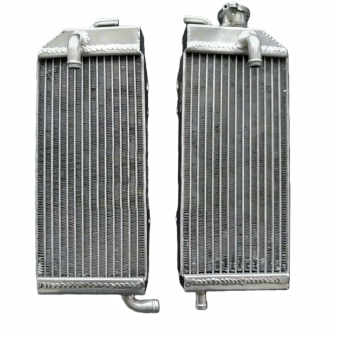 Left+Right Aluminum Motorcycle Radiator for 2014 TM 250 Fi 4-stroke