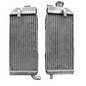 Left+Right Aluminum Motorcycle Radiator for 2014 TM 250 Fi 4-stroke