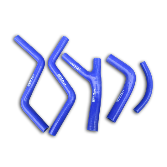 Blue Silicone Motorcycle Radiator Hose For 1985 1986 1987 Honda CR250R